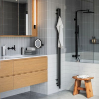 Полотенцесушитель Terma Rolo Hanger 1200*95 Black mat ONE